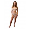 Комплект нижньої жіночої білизни у тканині бавовна (топ+труси) Lavolle Тілесний